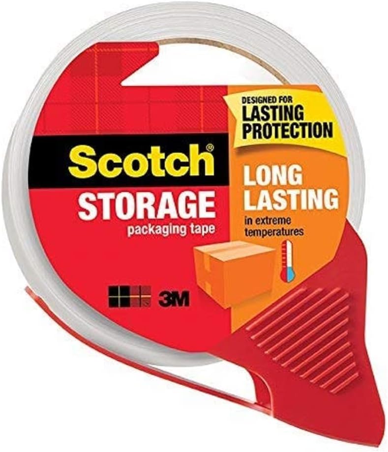 3M Scotch 1.88 in. W X 54.6 yd L Packaging Tape with Dispenser 1 pk