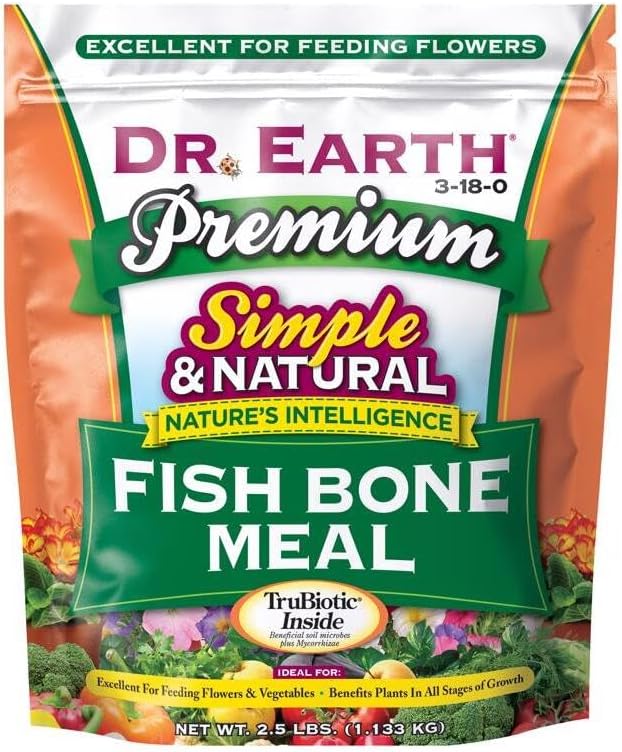 Dr. Earth Pure & Natural Organic Granules Bone Meal 2.5 lb
