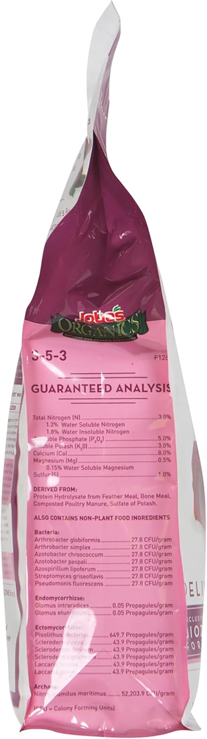 Jobe's Biozome Organic Granules Rose Plant Food 4 lb