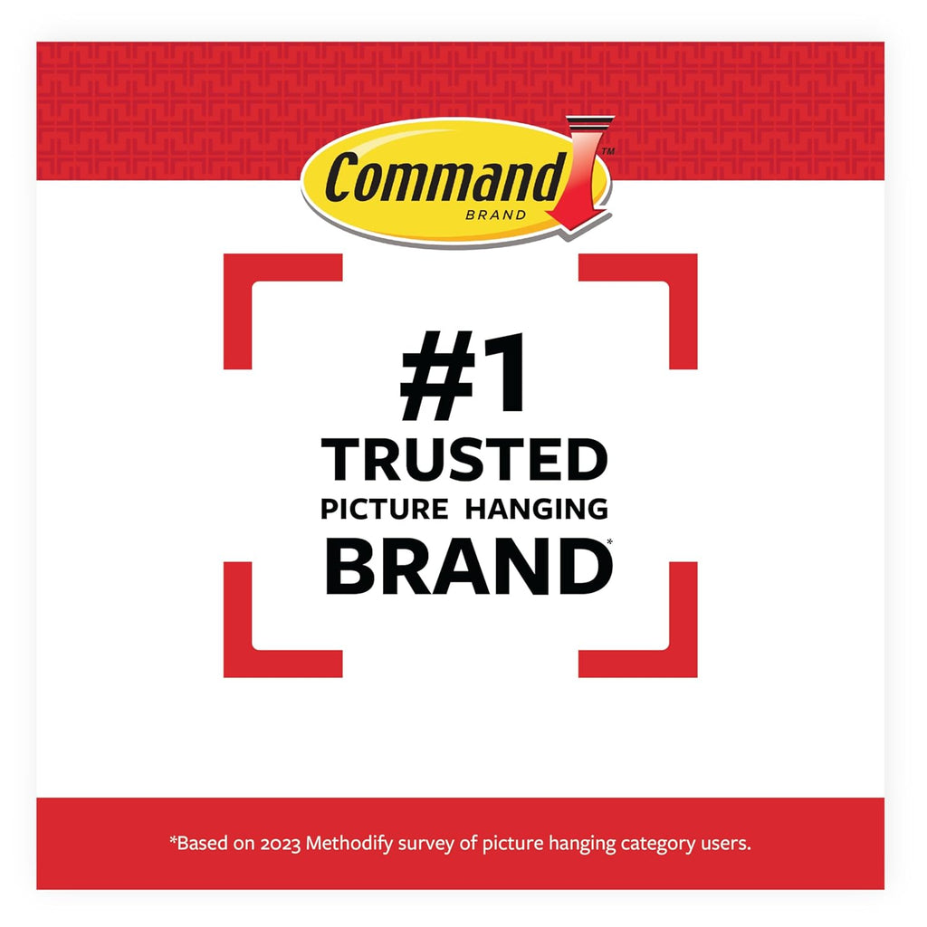 3M Command White Large Picture Hanging Strips 16 lb 4 pair