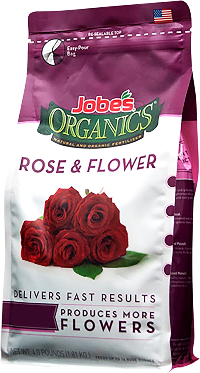 Jobe's Biozome Organic Granules Rose Plant Food 4 lb