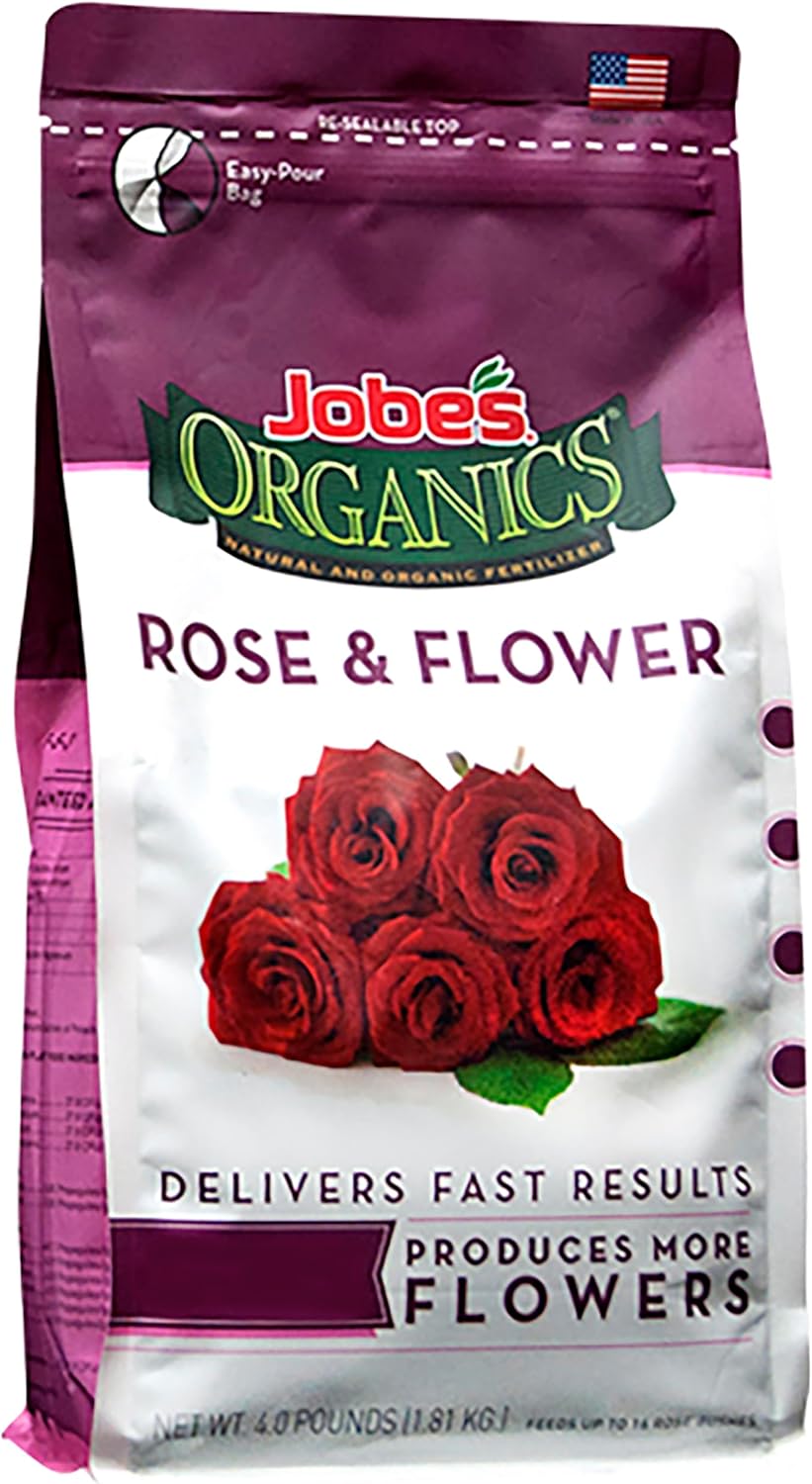 Jobe's Biozome Organic Granules Rose Plant Food 4 lb