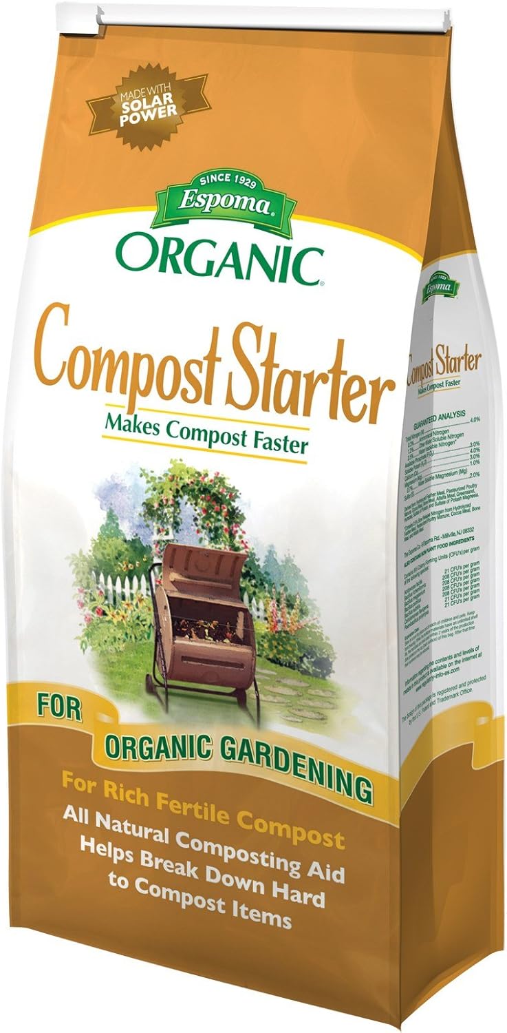 Espoma Organic Bacterial Compost Bin Compost Starter 4 lb