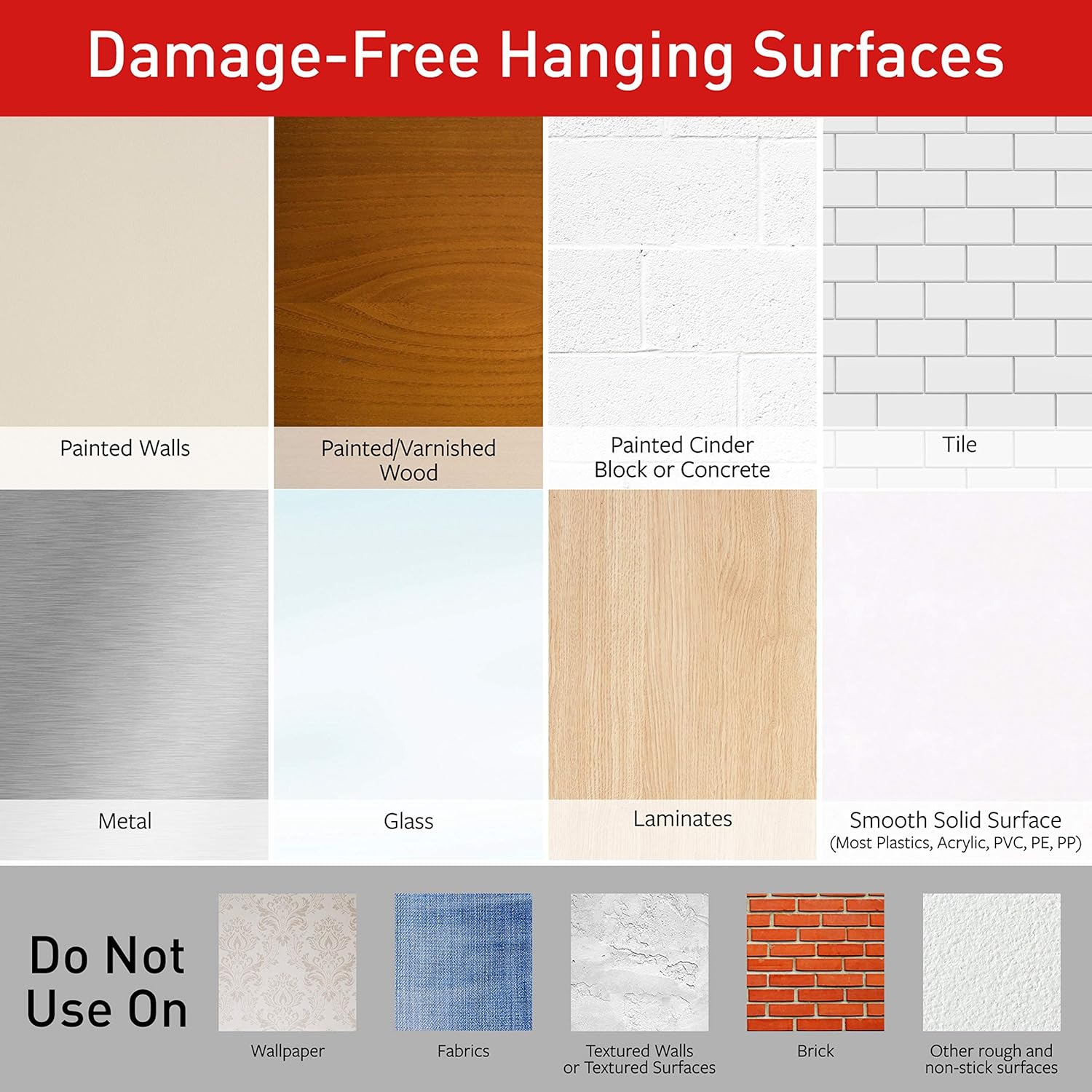 3M Command White Medium Picture Hanging Strips 12 lb 4 pk